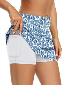 img 3 attached to Stay Active & Stylish With LouKeith Women'S Tennis Skirts - Ideal For Golf, Workouts, Running And More!