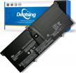 dentsing laptop battery replacement for lenovo yoga 920 and ideapad flex pro-13ikb logo