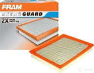 🔍 fram extra guard ca7440 engine air filter replacement - easy install, advanced engine protection and optimal performance for infiniti, jeep, and nissan vehicles - white логотип