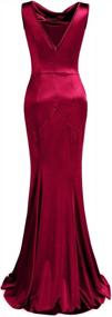 img 3 attached to Elevate Your Evening Look With MUXXN'S Elegant 30S-Inspired Mermaid Dress For Women