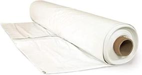 img 4 attached to 6 Mil Polyethylene Covering - 32Ft X 10Ft Greenhouse White Plastic Film For 4 Year Durability