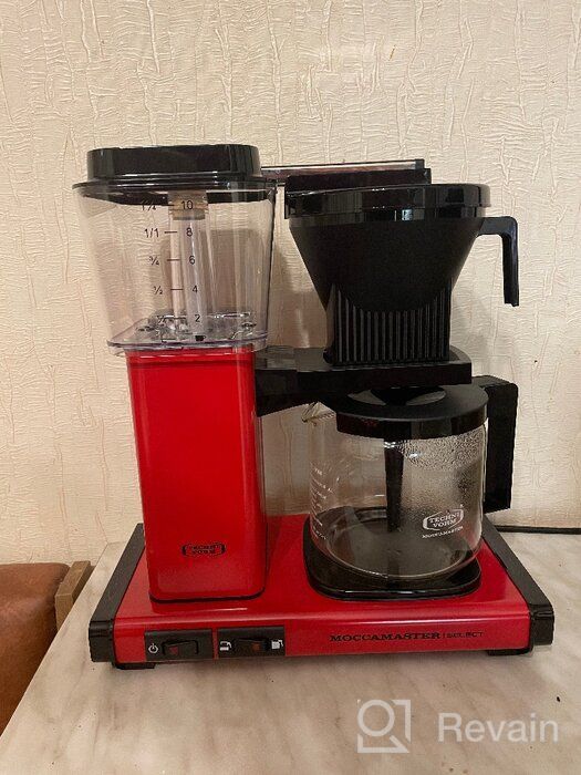 img 1 attached to Coffee maker drip Moccamaster KBG741 Select, black review by Agata Uchman ᠌