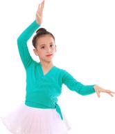 adorable and chic toddler ballet sweater dancing cardigan - girls' clothing for active little ones! логотип