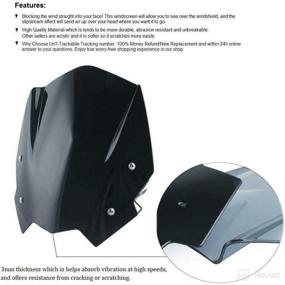 img 2 attached to XX ECommerce Motorcycle Generation Windscreen Motorcycle & Powersports