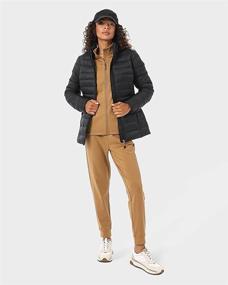 img 3 attached to 🌧️ Stay Dry & Stylish with 32 DEGREES Water Repellent Ultra Light Detachable Women's Coats, Jackets & Vests
