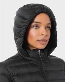 img 1 attached to 🌧️ Stay Dry & Stylish with 32 DEGREES Water Repellent Ultra Light Detachable Women's Coats, Jackets & Vests