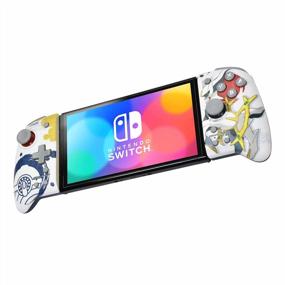 img 2 attached to HORI Split Pad Pro: Ergonomic Controller For Handheld Mode - Officially Licensed By Nintendo & Pokemon Company International For Pokemon Legends: Arceus (Nintendo Switch)