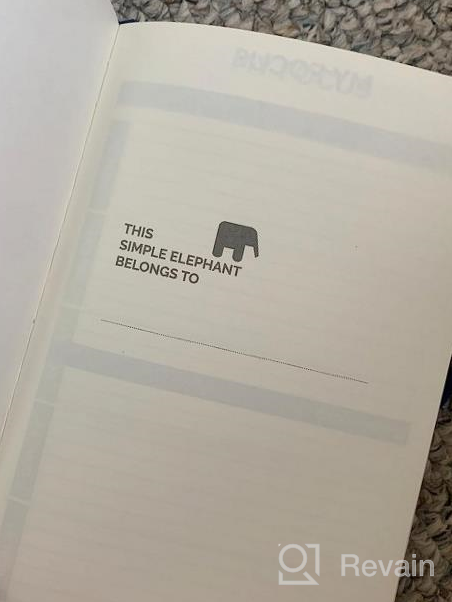 img 1 attached to Stay Organized And Productive With Papercode Daily Planner 2022-2023 - Simple Elephant, Pink review by Amber Berry