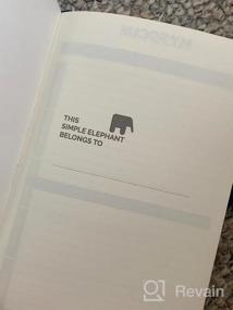 img 6 attached to Оставайтесь организованными и продуктивными с ежедневником Papercode на 2022-2023 годы - Simple Elephant, Pink