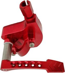 img 3 attached to YICHEN BILLET THUMB THROTTLE ASSEMBLY FOR YAMAHA BANSHEE YFZ RAPTOR 350 660 700 YFZ350 Blaster Banshee YFZ450 Warrior (RED)