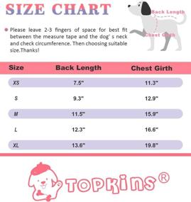 img 3 attached to 🐶 Breathable Topkins Dog Pajamas - Soft Puppy Clothes with Cute Pattern, Pet Onesie for Small Dogs - Perfect for Daily Indoor and Outdoor Use