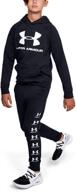 👕 under armour rival hoodie medium boys' clothing: active, comfortable, and stylish логотип