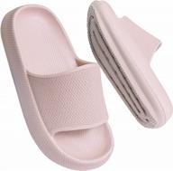 kids cloud slides thick pillow slipper sandals for boys girls - little & big kid sizes logo