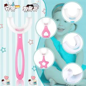 img 2 attached to Pieces Toothbrush Silicone Toddler Children