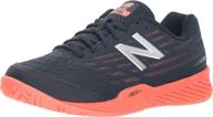 👟 new balance women's tennis shoes and athletic footwear in vibrant orange logo