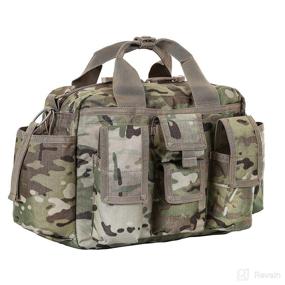 img 1 attached to 👨 Tactical Dad Diaper Bag: LAPG Nylon Bailout Bag in Multicam - Ultimate Men's Diaper Bag