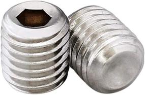 img 3 attached to 100Pcs M5-0.8 X 8Mm Socket Set Screws, A2-21H Stainless Steel, Allen Drive