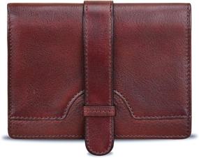 img 4 attached to Genuine Leather RFID Blocking Handmade Organizer Women's Handbags & Wallets at Wallets