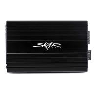 🔊 skar audio skv2-1500.1d monoblock class d mosfet competition grade subwoofer amplifier delivers 2200w max power логотип