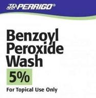 powerful benzoyl peroxide 5% liquid wash - 227gm for effective skin cleansing logo