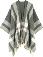 🧥 poncho cardigan for women by breezy lane - stylish women's accessories: scarves & wraps logo