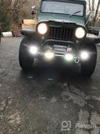 картинка 1 прикреплена к отзыву Upgrade Your Jeep Wrangler JK With LEDKINGDOMUS Front Bumper - Rock Crawler Style With Durable Winch Plate And Powerful LED Lights от Vic Alexander