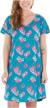 cotton short sleeve nightgown pajama for women by sleepyheads - comfortable sleepwear logo