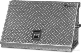 img 3 attached to 🔒 Montezuma ME300AL 30-Inch Portable Triangle Toolbox | Multi-Tier SAE & Metric Storage Chest | Heavy-Duty Aluminum Construction | Weather-Resistant with Lock & Latching System