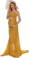 maternity photography dress for baby shower: floral lace nightgown & oversized bikini cover up by cosyou logo
