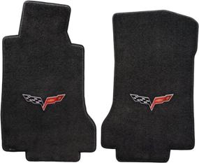 img 4 attached to 2005 2006 Corvette Ebony Black Mats Interior Accessories