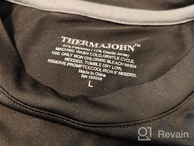 img 1 attached to Thermajohn Compression T-Shirt for Athletes 🏋️ - Highly Effective Baselayer for Optimal Performance review by Juan Gomez