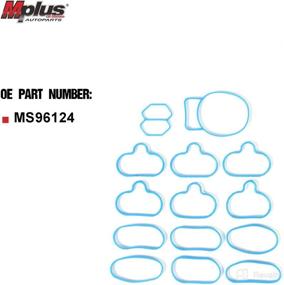 img 3 attached to Mplus MS96124 Intake Manifold Gasket Set for Mazda Tribute/Ford Escape 3.0L V6 GAS DOHC 24V (01-04)