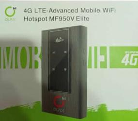 img 1 attached to Router Mobile 4G LTE Advanced Mobile WIFI Hotspot MF950V