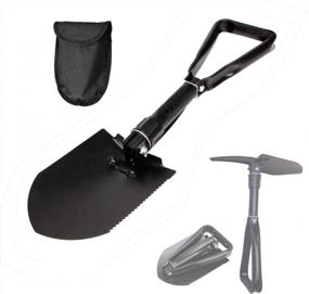 img 4 attached to Yodo Military Folding Shovel: The Ultimate Multi-Purpose Survival Tool For Outdoor Enthusiasts