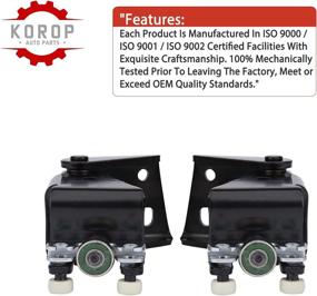 img 1 attached to 🚪 KOROP AUTO PARTS - Power Sliding Door Roller Assembly for 1999-2004 Honda Odyssey