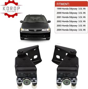 img 3 attached to 🚪 KOROP AUTO PARTS - Power Sliding Door Roller Assembly for 1999-2004 Honda Odyssey