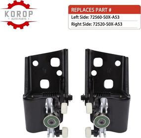 img 2 attached to 🚪 KOROP AUTO PARTS - Power Sliding Door Roller Assembly for 1999-2004 Honda Odyssey