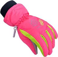 mittens gloves waterproof winter glove girls' accessories : cold weather логотип