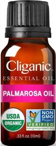 img 4 attached to Cliganic USDA Organic Palmarosa Essential Oil, 100% Pure Natural Undiluted (10Ml), For Aromatherapy Non-GMO Verified