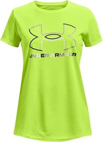 img 2 attached to Under Armour Sleeve T Shirt X Large Girls' Clothing via Active