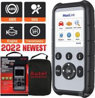 autel maxilink ml629 obd2 scanner, 2022 upgraded version of al619, ml619, auto code reader check engine abs srs transmission diagnostic scan tool with auto vin, readiness test, dtc lookup logo