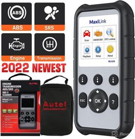 img 4 attached to Autel MaxiLink ML629 OBD2 Scanner, 2022 Upgraded Version of AL619, ML619, Auto Code Reader Check Engine ABS SRS Transmission Diagnostic Scan Tool with Auto VIN, Readiness Test, DTC Lookup