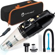 high power portable car vacuum cleaner - autologics turbo suction 4500pa, led light, & 14x4 rvc800 0 logo