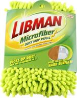 🧹 enhance cleaning efficiency with libman 00196 microfiber dust mop refill logo