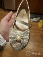 img 1 attached to DREAM PAIRS KFL218 Wedding Princess Girls' Shoes review by Nataly Collins