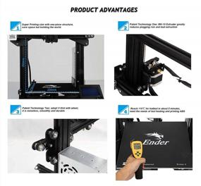 img 3 attached to Economic Ender 3D Printer DIY Kit With Resume Printing Function, Large Printable Area Of 220X220X250MM By Creality 3D