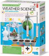 explore science and the environment with 4m weather station kit - perfect stem toy gift for kids and teens logo