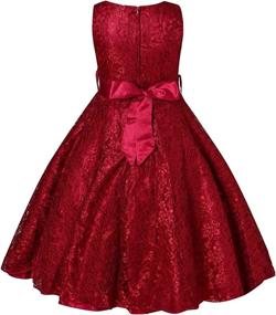 img 3 attached to Sparkling Elegance: Glitter Vintage Pageant Dresses for Girls by BEAUTY CHARM