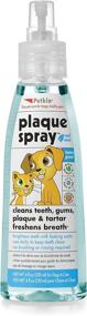 img 4 attached to 🐶 Petkin Plaque Spray, Cool Mint, 4 Fl Oz – Dental Care for Dogs & Cats, Removes Plaque & Tartar, Freshens Breath & Whitens Teeth with Baking Soda - No Brushing or Rinsing Required