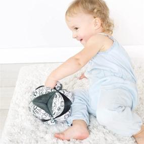 img 3 attached to 👶 Wee Gallery Sensory Clutch Ball - Developmental Activity for Babies and Toddlers - Enhancing Visual Stimulation, Motor Skills Development - Soft Interactive Sensory Toy for Infant Play